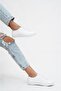 Genuine Leather White Women's Leather Casual Shoes Trc-0503 - 5