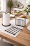 Service Presentation Set Towel Holder Napkin Holder Trivet Full Shiny Stainless Steel Set of 3 Kitchen