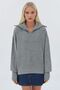 My Fashion Zippered Collar Oversized Knitwear Sweater - 5