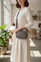 Women's Gray - 3 Compartment Waterproof Fabric Mother Bag