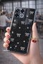 Infinix Note 40 4g Case Glitter Transparent Pole Cover with Airbag Design