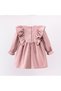 Bird Embroidered Baby Girl Dress - 3