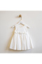 Montania White Girl's Dress