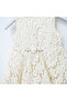 Perla Lace Back-Bow Girl's Dress - 6