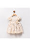 Perla Lace Back-Bow Girl's Dress - 8