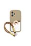 Xiaomi Redmi Note 12 Pro 5g Compatible Case Hand-Wristed Cat and Puppy Silicone Case