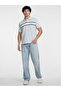 Jeans Ss Striped Men's Regular Fit Polo T-Shirt - 7