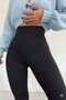 Flexible Shaping Women's Black Leggings - Fits snugly, supports and shapes the body!