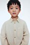 Linen-blend shirt