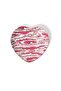 Heart 12 cm Tea Plate Hand Decor Pink 430 - 2