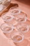 Bonito 6 Piece Glass Sauce Bowl and Breakfast Bowl Set - 7