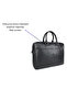 Men's Tan Color 15 & 16 Inch Briefcase and Laptop Bag - 8