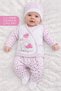 Chery Pink 7-Piece Baby Girl Hospital Discharge Set