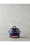 Azure Bloom Enamel Copper 16 cm Navy Blue