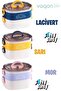 1200ml Two Layers Three Sections Stainless Steel Lunch Box New Generation Expedition Tas-Spoon - 2