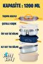1200ml Two Layers Three Sections Stainless Steel Lunch Box New Generation Expedition Tas-Spoon - 4