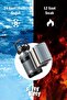 TKK 1000 ML Professional Camping Flask/Steel Thermos Dual Use with Straw/Comfortable Drinking 12/24 Insulation -2 - 6