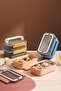 1600 ml Bento Lunch Box New Generation Lunch Box for Office-School Double Layer 4 Compartment Stainless Steel - 4