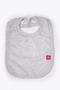 Waterproof Baby Bib 3-Piece Gray Melange - 4