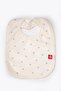 Waterproof Baby Bib 3-Piece Gray Melange - 2