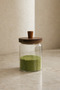 Acacia Vacuum Lid Glass Jar (700 ml)