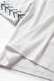 Women's Plus Size Branch Embroidery Detail White Blouse - 5
