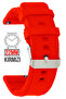22mm Fossil-Welder-Casio-Seiko-Omega-Armani Watch Compatible Silicone Watch Band Strap Mslk22 - 2