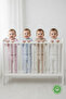 2-Piece Combed Cotton Ribbed Baby Set with Booties, 100% Organic Cotton - 4