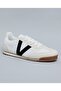 Women White Color Block Lace Up Casual Shoes