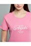 Printed T-Shirt with Crew Neck and Short Sleeves - 6