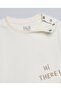 Boys Ivory Embroidered T-Shirt and Joggers Set - 4