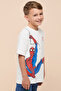 Spider-Man Print T-Shirt with Crew Neck and Short Sleeves - 4
