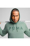 Mens CLOUDSPUN Branded Hoodie - Green - 2