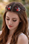 Handmade Floral Crystal Wire Hairpin (Bride – Engagement – Henna)