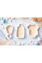 Baby Themed Cookie Mold Set |   Baby Bottle – Jumpsuit – Pacifier Shaped |   8–10 cm Plastic Mold - 2