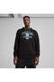Mens SPORTS LEGACY Graphic Hoodie - Black