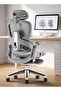 Office Chair with 6D Headrest, Recline & Rocking, Tilt Tension, Flip-Up Armrests with Lumbar Support