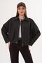 Women's Epaulet Bomber Denim Jacket - 260182 - 265223 - 2