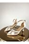 Transparent Stone-Pearl 7 cm Heel Wedding-Wedding-Bridal Shoes 01972 - 2