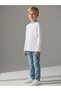 Boys' Cotton Crew Neck Long Sleeve Basic T-Shirt - 4