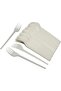 Plastic Fork, Pack of 50pcs, White Cutlery - 4