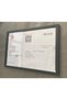 Shopletsell Mat Anthracite Self-Adhesive Corporate A4 Frame 1274129 - 3