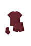 Kids Unisex Manchester City 24/25 Third Babykit - Red - 2