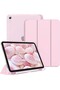 iPad 11Th Generation A16 11Inch/10Th Generation 10.9Inch Case Flip Cover with Pen Compartment Pc Case Light Pink