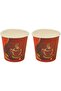 PAPER CUP 4 OZ - DISPOSABLE PAPER CUP Pack of 50 PCS, RED - 4