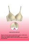 Woman # Izbırakmaz Seamless Bra Without Underwire Cutout Seamless Ghost Bra Stone Color - 2278 - 3
