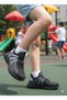 Children's Unisex Black Smoked Daily Elastic Knitwear Sneaker Sports Shoes 31-35