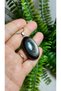 Heart of Obsidian / Heart of Obsidian Natural Stone Necklace -2- Handmade Design Products - 5