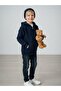 Children's Cotton Hooded Zippered Cardigan - 4