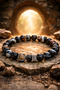 Agate Natural Stone Bracelet 8 mm Unisex Evil Eye Bracelet